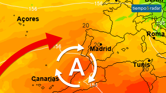 La inestabilidad irá remitiendo durante los próximos días, dando paso al dominio de las altas presiones. Sin embargo, hoy todavía descargarán algunas tormentas.&nbsp;