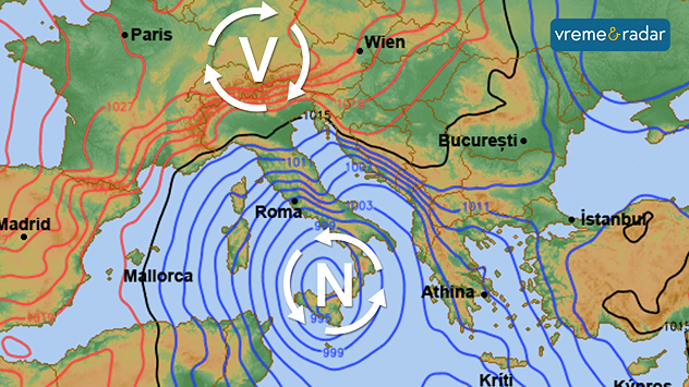 Razlika u vazdušnom pritisku