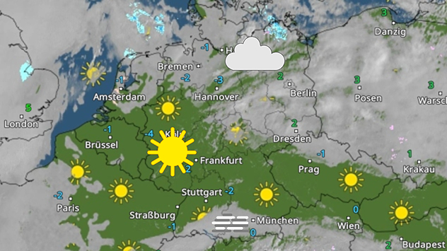 WetterRadar Samstag