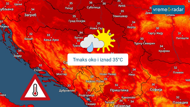 Vruće u subotu