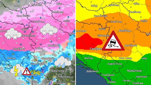 Kiša, sneg, klizavi uslovi