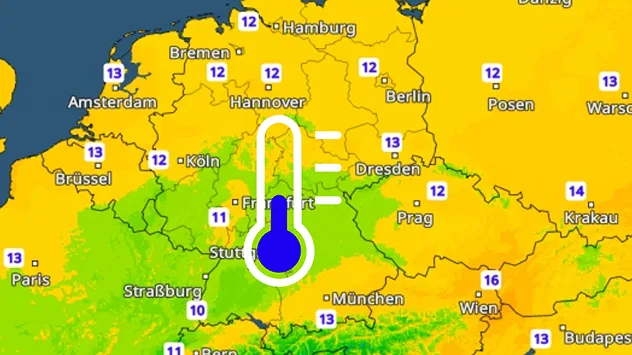 Die kühle Luft hat Deutschland inzwischen voll im Griff. Im Norden liegen die Höchstwerte oft nur noch bei 12 bis 13 Grad. Etwas milder bleibt es im Süden und Südwesten mit 16 bis 18 Grad. Am wärmsten wird es entlang des Oberrheins. Dort sind mit etwas Sonne noch knapp 20 Grad drin. Insgesamt fühlt es sich aber landesweit deutlich frischer an als noch zu Wochenbeginn.