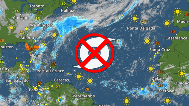 Radar météo pour l'Atlantique
