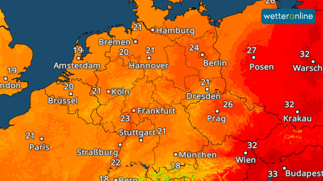 TemperaturRadar Sonntag