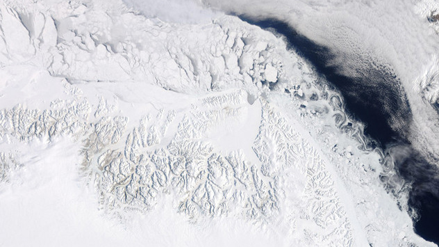 Meereis vor Grönland