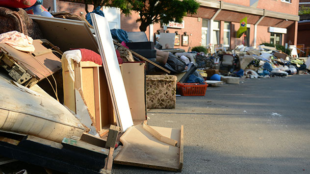 Der Rekordregen von Münster