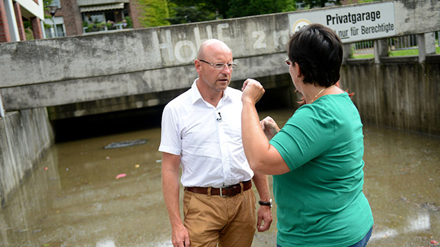 Der Rekordregen von Münster