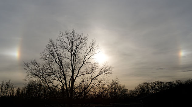 Nebensonnen Berlin Zehlendorf