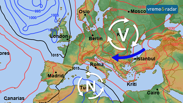 Anticiklon i košava