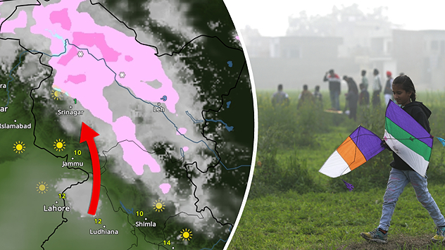A pair of Western Disturbances will affect North India next week, bringing short spells of rain and snow across hills and limited impact over plains.