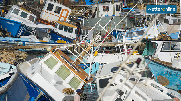 Schäden auf Barbados