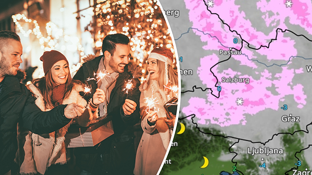 Guten Rutsch! - Flocken in der Silvesternacht