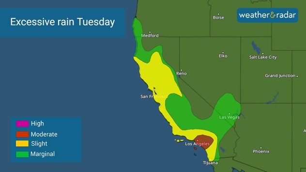 Excessive rain Tuesday