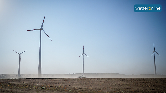 Die Felder sind vor allem im Osten trocken.