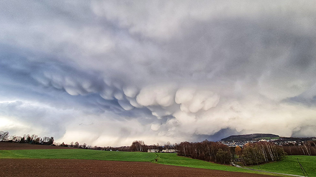 Mammatus im Erzgebirge