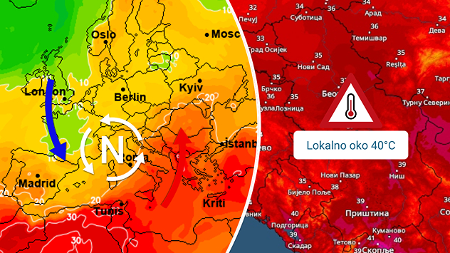 Novi nalet vrućina na Balkanu