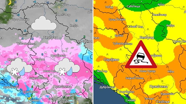 Padavine i klizavi uslovi