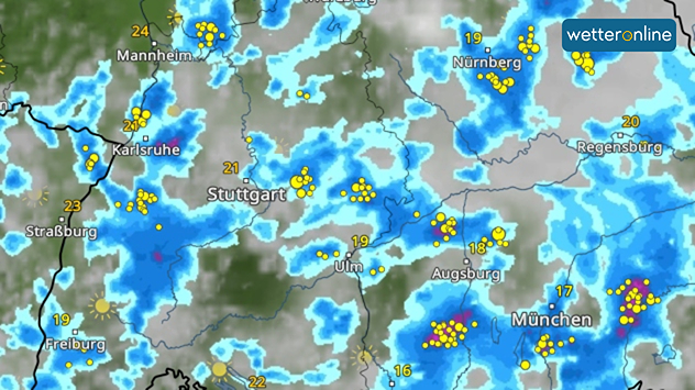 WetterRadar Süden