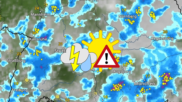 WetterRadar Süden