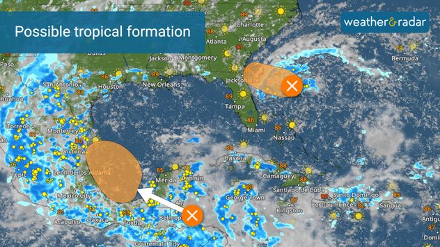 Possible tropical formation within the next 7 days
