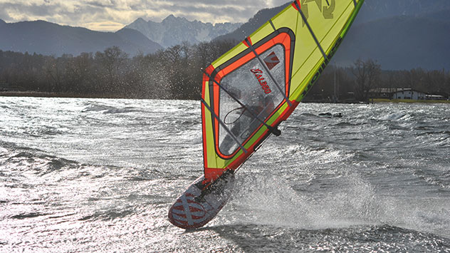 Windsurfen am Chiemsee
