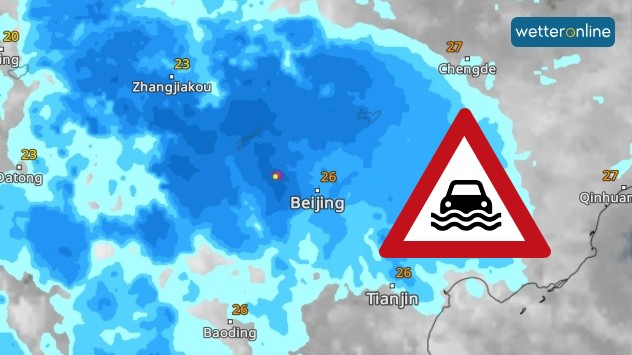 Ausschnitt vom WetterRadar