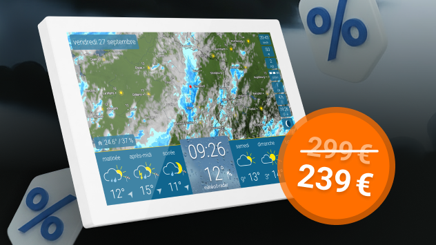 La météo &amp; radar home