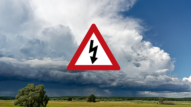 aufziehende Gewitterwolke