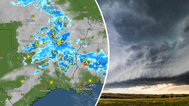 Severe storms shift south Tuesday – Weather News