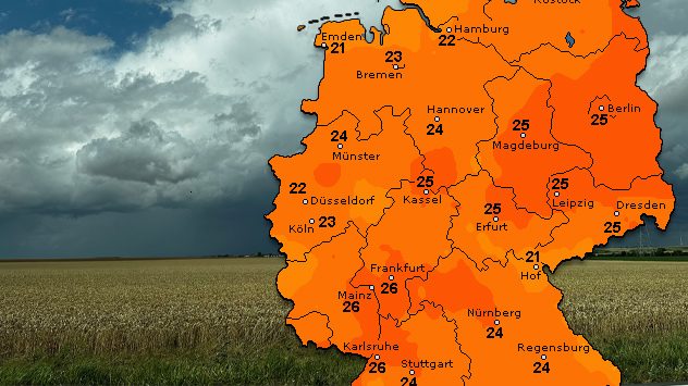 Der Temperaturen bleiben nächste Woche voraussichtlich auf sommerlichen Niveau. (c) Hintergrundbild: Felix Lachner