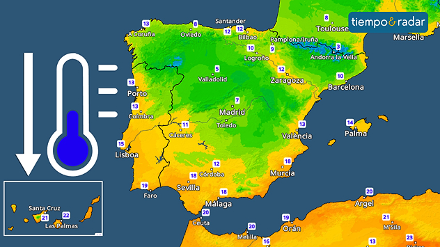 🌤️ Más ratos de sol y menos tormentas, pero atención: las noches serán cada vez más frías. 
