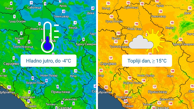 Hladno jutro, topliji dan