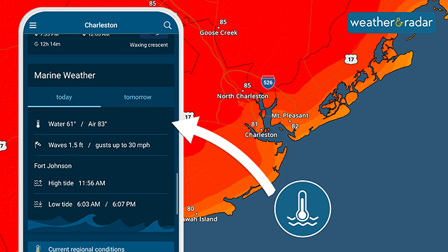 Check the marine weather for spring break!