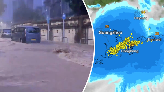 Poplave u Hong Kongu