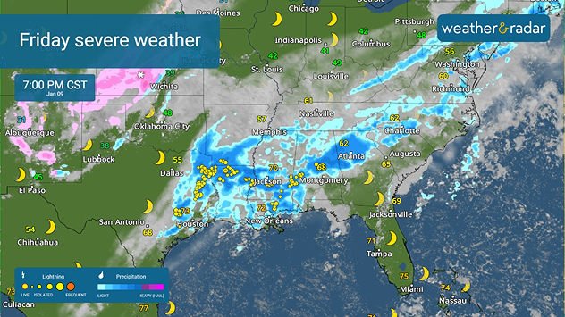Friday's severe storm threat
