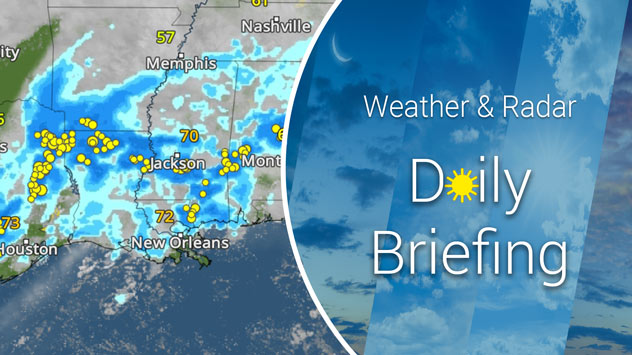 Daily briefing: Deep South severe storms, heavy rain – Weather News