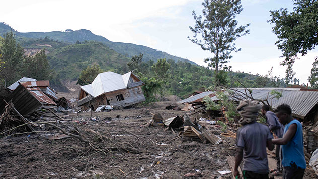 Überschwemmungen im Kongo