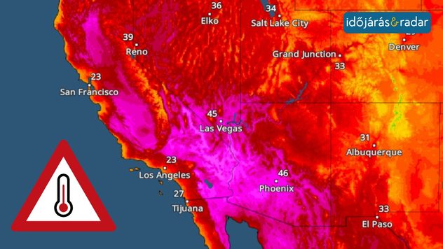 Horká vlna v těchto dnech pevně svírá jihozápad Spojených států