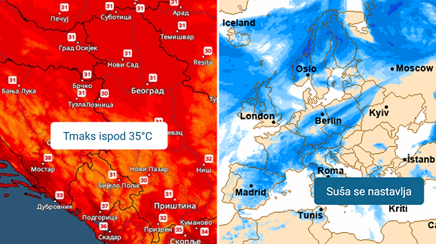 Suvo uz umerenije temperature