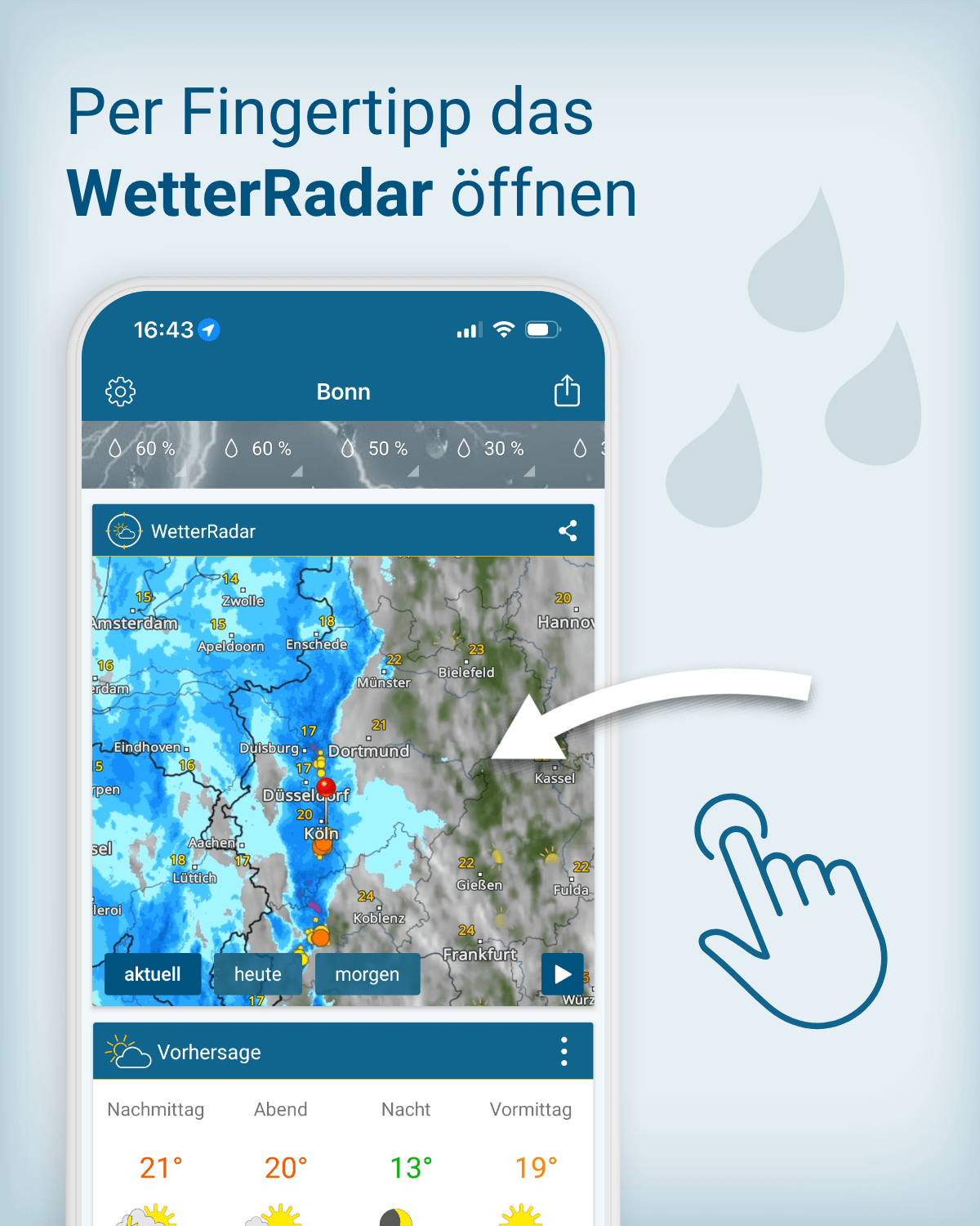 Regenradar Monte Carlonull