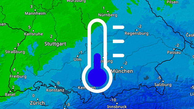 TemperaturRadar Bayern