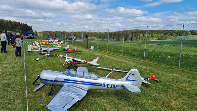 © Jörg Conrad via WetterMelder Deutschland Modellflugplatz im Erzgebirge