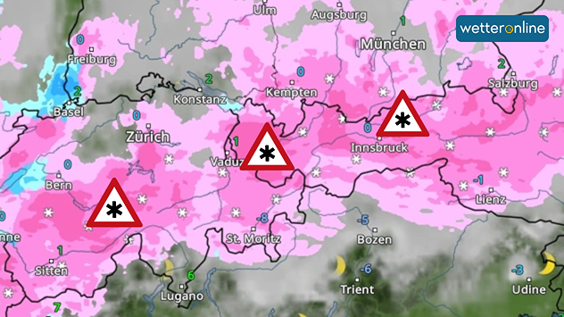 WetterRadar für die Alpen