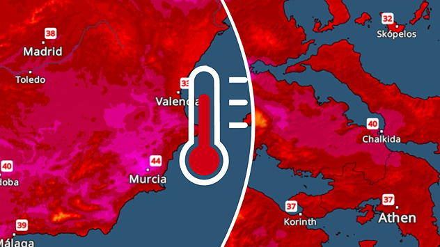 Canicule dans le sud de l'Europe