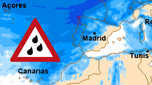 Tras una breve tregua de lluvias en gran parte de España, llega una nueva secuencia de frentes atlánticos. La lluvia no desaparecerá a medio plazo.