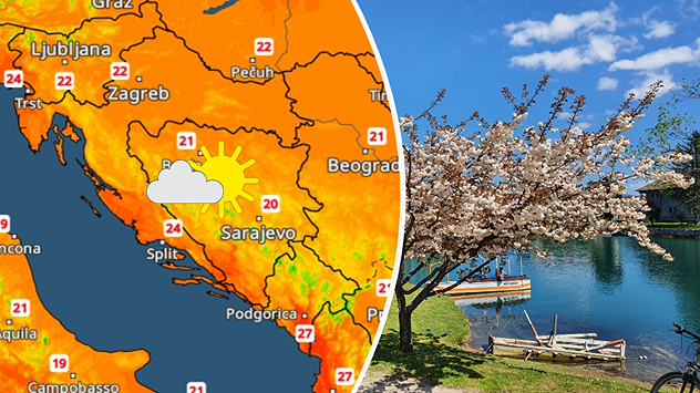 Sunčaniji proljetni dani, preko 20°C