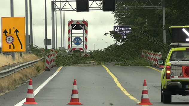 Schäden in den Niederlanden.