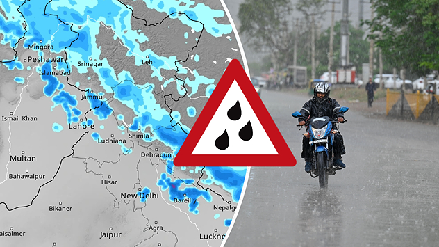 Western disturbance brings active weather in the north