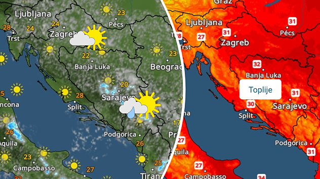 Većinom stabilniji petak i subota. Onda?