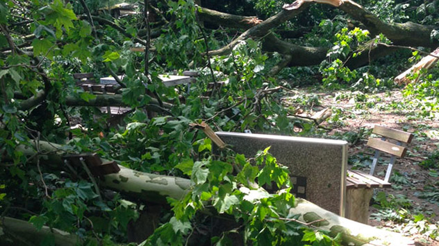 Pfingstunwetter Ela 2014 